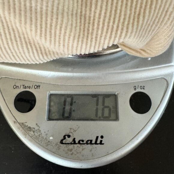 MADEWELL Free & Free Corduroy Elastic Waist Pull On Shorts With Pockets Cream XL - Picture 11 of 11